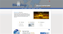 Desktop Screenshot of bleuship.com